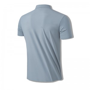 Мужская рубашка поло с многоцветной летней повседневной влагоотводящей рубашкой для гольфа