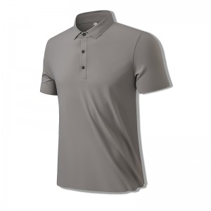 Camisa polo masculina com camisa de golfe multicolorida casual de verão para absorção de umidade