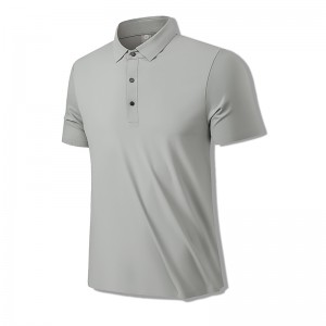 Moška polo majica z raznobarvno poletno prostirno majico za golf, ki odvaja vlago