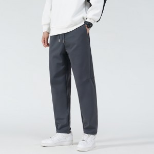 Men Muticolor Casual Cropped Sweatpants With Drawstring Waistband