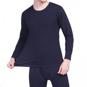 Termounderkläder för män kvinnor, unisex långa johns baslager fleecefodrad topp nederkant