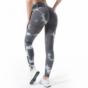 Дамски спортни панталони с джобове Бързосъхнещи спортни спортни панталони с еластична талия