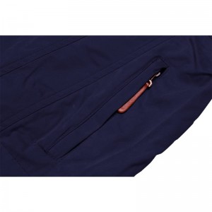 ຜູ້ຍິງຢືນຄໍເສື້ອ Softshell Jacket ມີ Zipper ປິດບັງ