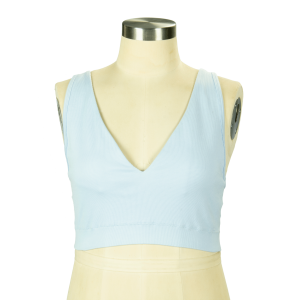 Samarreta de camisó casual de coll en V d'entrenament bàsic de dona