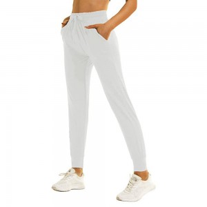 Pantalon de jogging léger pour femme avec poches
