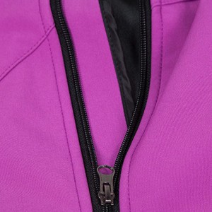 Pambabaeng Softshell Jacket Ski Jacket, Fleece Lined at Water Repellent