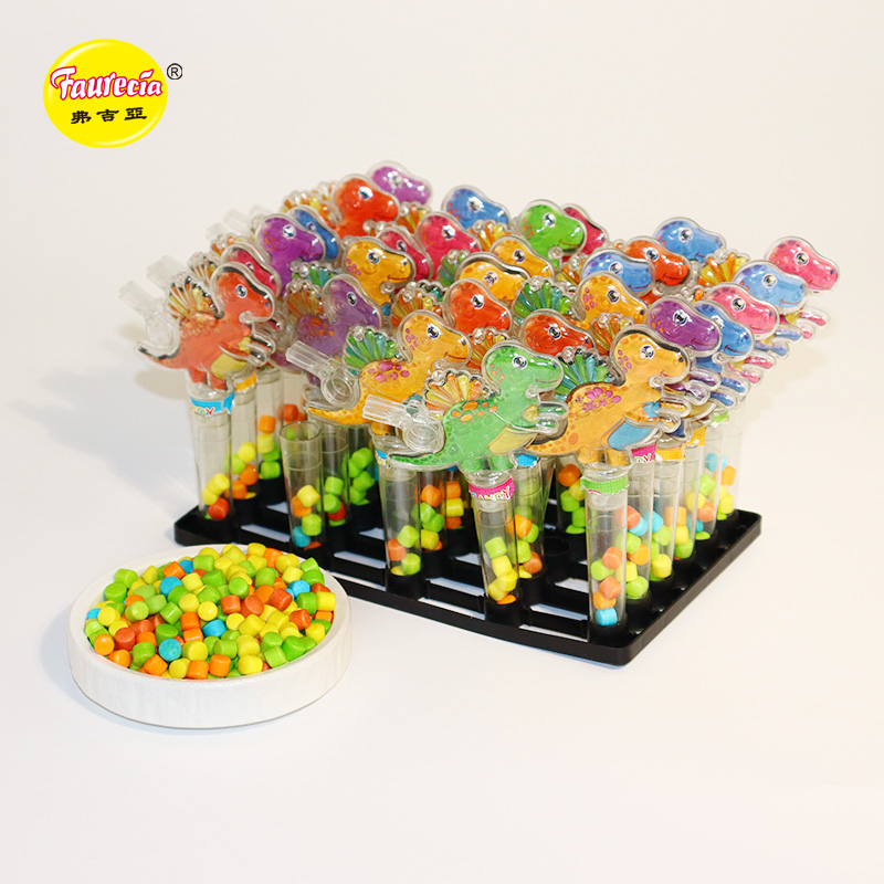 Faurecia le jouet modèle spinosaure avec bonbons colorés