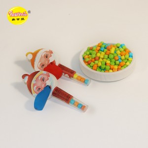 Іграшка-модель Faurecia «Санта-Клаус, що надуває кульки» з різнокольоровими цукерками