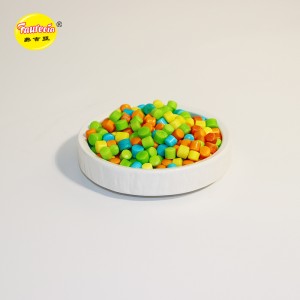 Faurecia tegneserie skolebuss modell leketøy godteri med fargerikt godteri