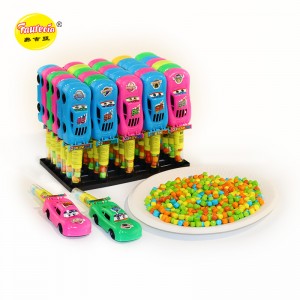 Фурекия компресс конфеты белән чабыш машинасы модель уенчык конфеты