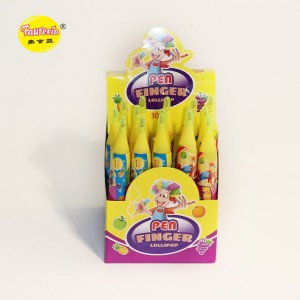 Faurecia pen finger lollipop cartoon stack candy fruit flavor