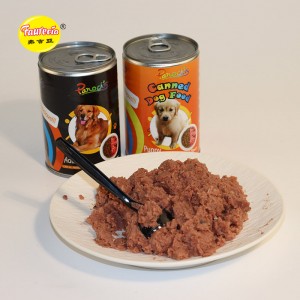 Faurecia डिब्बाबंद कुकुर खाना कुकुर वयस्क बीफ स्वाद 400g