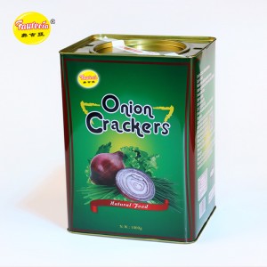 Faurecia Onion Crackers Natural Food 200գ Բարձրորակ թխվածքաբլիթ (2kodp)