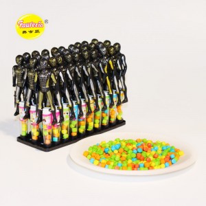 Faurecia Spider-Man (schwarz) Modellspielzeug mit bunten Süßigkeiten
