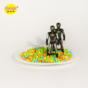 Модель іграшки Faurecia Spider-Man (чорна) з різнокольоровими цукерками