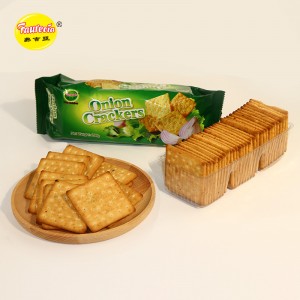 Faurecia Onion Crackers Natural Food 200g Laadukas keksi (2kodp)