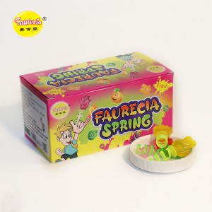 Faurecia spring fruit flavor ເຈ້ຍມີດຕັດນິ້ວມື lollipop