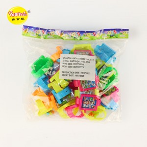 Faurecia laikrodžio formos žaislas su spalvingais saldainiais
