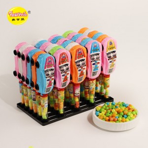 Faurecia kleurvolle spotprent polisiemotor model speelgoed lekkergoed met kompres lekkergoed