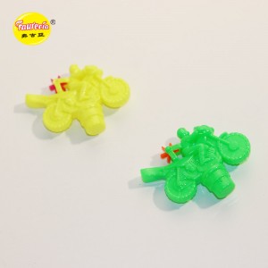 Faurecia svilpes motocikla modeļa rotaļlietu konfekte ar krāsainām konfektēm