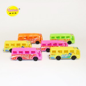 Autobusët Faurecia në formë lodër me karamele shumëngjyrëshe (2kodp)