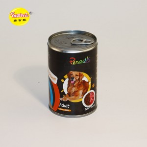 Faurecia ძაღლის საკვების კონსერვი ლეკვის მოზრდილი ძროხის არომატით 400გრ