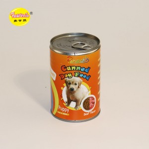 Faurecia karma dla psów w puszkach dla dorosłych szczeniąt o smaku wołowiny 400g