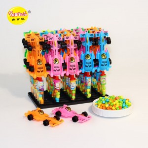 Faurecia öko jõuline nelja veoga sõidukimudeli mänguasi värviliste kommidega