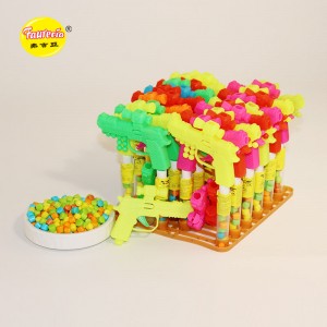 Faurecia BB сумтай мэргэн буудагчийн винтов загварын тоглоомон чихэр, өнгө өнгийн чихэртэй