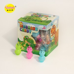 포레시아 공룡 사탕 모델 장난감 롤리팝 과일 맛 3.5gx30pcs
