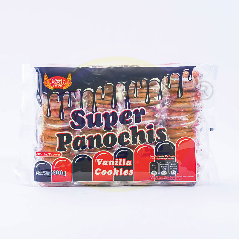 Satelaiti Food Super Panochis Fanila Lemon Strawberry Wara Cookies 600g