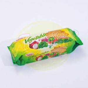Faurecia Vegetable Crackers Organic د لوړ کیفیت صحي کوکیز 200g