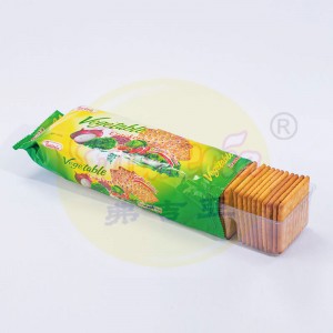 Faurecia Vegetable Crackers Ekologiški aukštos kokybės sveiki sausainiai 200g