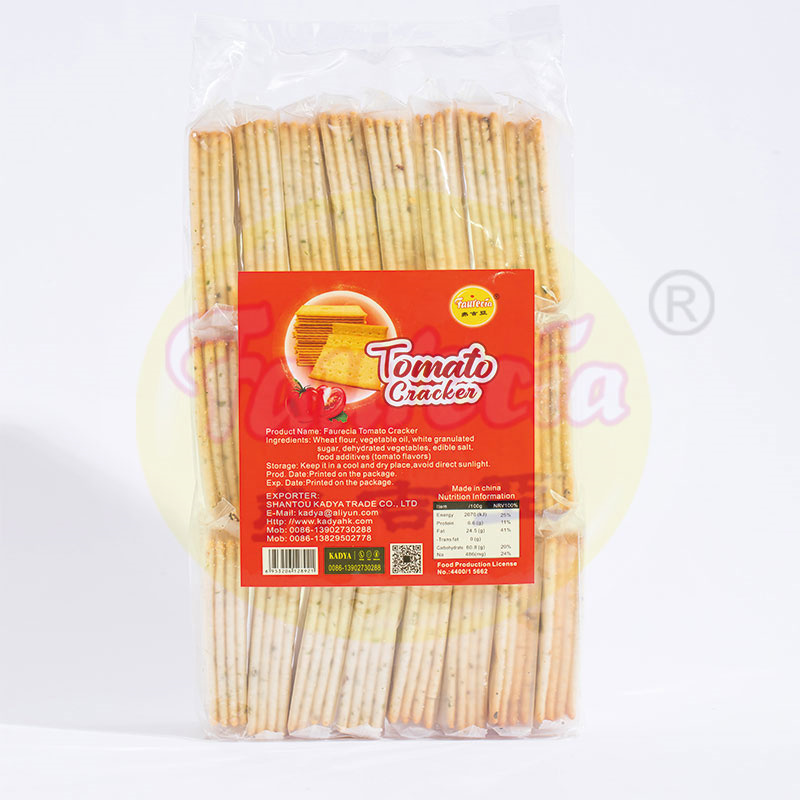 Faurecia Tomato Crackers 480g සෞඛ්‍ය සම්පන්න උසස් තත්ත්වයේ