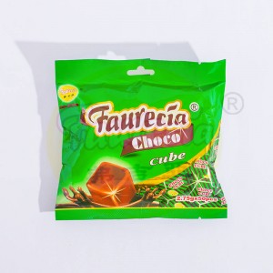 Faurecia Milk Choco Cube סוכריות חלביות 2.75 גרם 50 יחידות