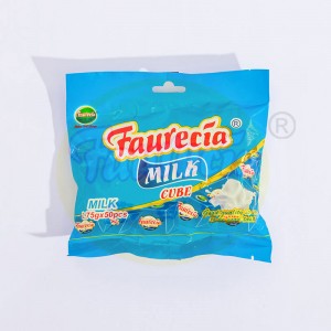 Млечен бонбон Faurecia Milk Choco Cube 2.75g 50бр