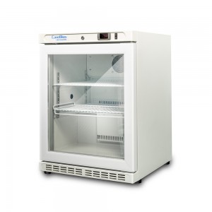 +2~+8℃ Pharmacy Refrigerator – 140L – Glass Door