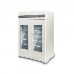+2~+15℃ Laboratory Refrigerator – 1100L – Glass Door