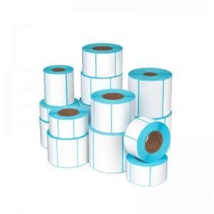 Direct thermal label rolls