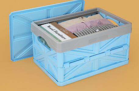 Sklopiva kutija za pohranjivanje Plastični spremnik za pohranjivanje Kutija s poklopcem