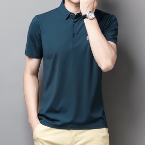 T-shirt polo morbida e confortevole da uomo a buon mercato, polo logo personalizzato, camicie da golf polo dri fit