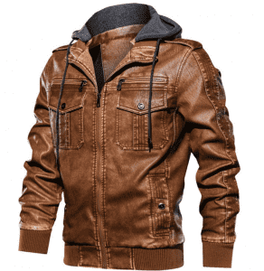 Mga Panlalaking Leather Jacket Autumn Bagong Kaswal na Motorsiklo PU Jacket Leather Coats European size Jackets Drop Shipping