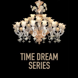 TIME DREAM SERIES от ръчно изработен полилей, полилей MURANO, кристален полилей, ръчно изработен полилей от цветя, осветление Murano, полилей Villa