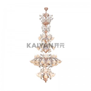 TIME DREAM SERIES Of Chandelier Hand-made, MURANO Chandelier, Crystal Chandelier, Handmade Flower Chandelier, Murano Lighting, Villa Chandelier