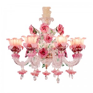 TIME DREAM SERIES Sa Hand-made Chandelier, MURANO Chandelier, Crystal Chandelier, Hand-made Flower Chandelier, Murano Lighting, Villa Chandelier