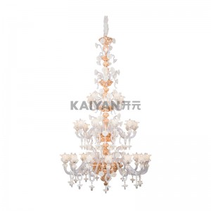 TIME DREAM SERIES ng hand-made chandelier, MURANO chandelier, crystal chandelier, Hand-made flower chandelier, Murano lighting, Villa chandelier