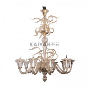 Seguso chandelier, Italian chandelier, Italian lighting, Villa chandelier