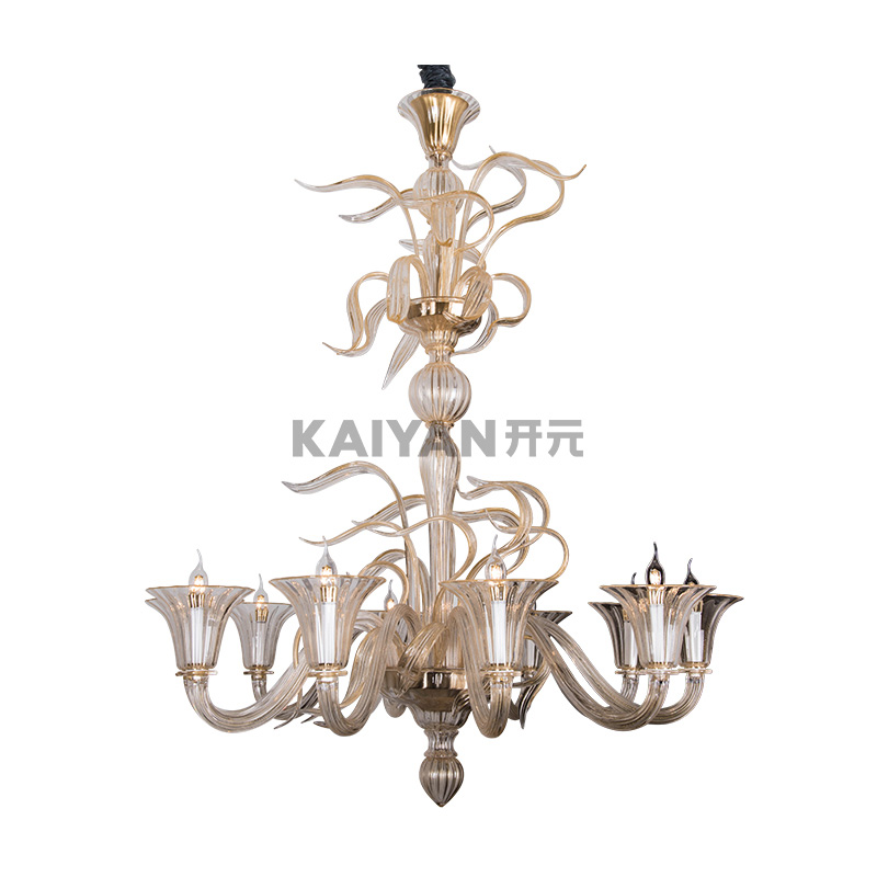 Seguso chandelier, იტალიური ჭაღი, იტალიური განათება, Villa chandelier