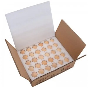 बिक्री के लिए ईपे फोम अंडा कार्टन शॉकप्रूफ मिट्टी अंडा बॉक्स