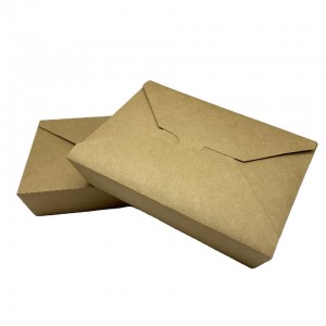 Кутија за паковање под правим углом од крафт папира